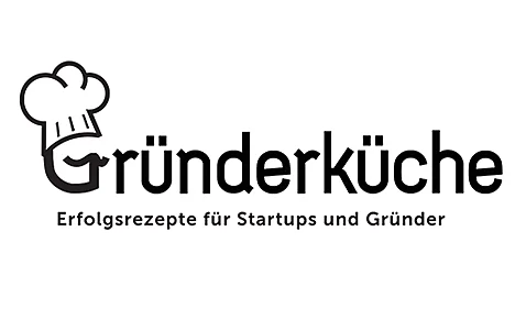 Logo der Gründerküche. Grafische Darstellung eines modernen, minimalistischen Logos.