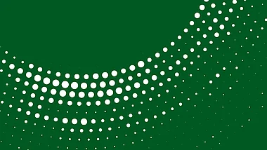 Titelbild des ENTEGA Nachhaltigkeitsberichts von 2023. Grafische Darstellung von Datenpunkten auf einem weißen Hintergrund.